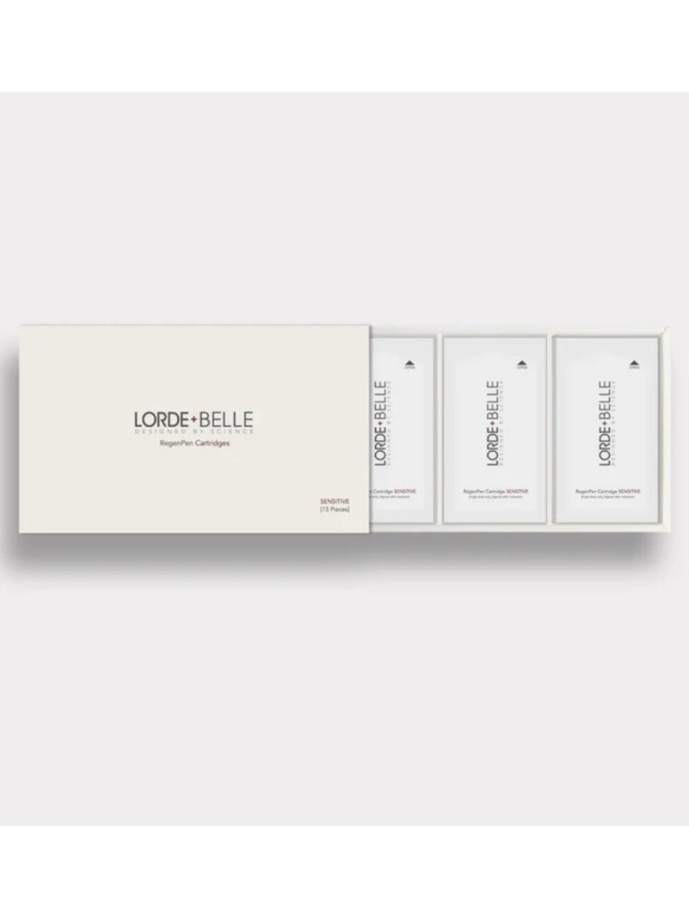 NIB Lorde + Belle RegenPen Sensitive Cartridges 15 Pack Sealed MSRP $99